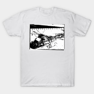 Helicopter Sketch T-Shirt